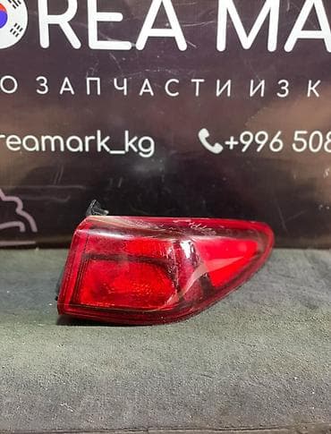 9: Задний правый стоп-сигнал Hyundai 2017 г., Б/у, Оригинал, Корея — 1