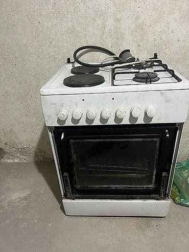 element 5: Комбинированная кухонная плита 50×60 см с духовкой. Характеристики: - — 2