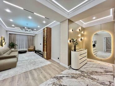 3 мкр: 3 комнаты, 103 м², Элитка, 7 этаж, Дизайнерский ремонт — 2