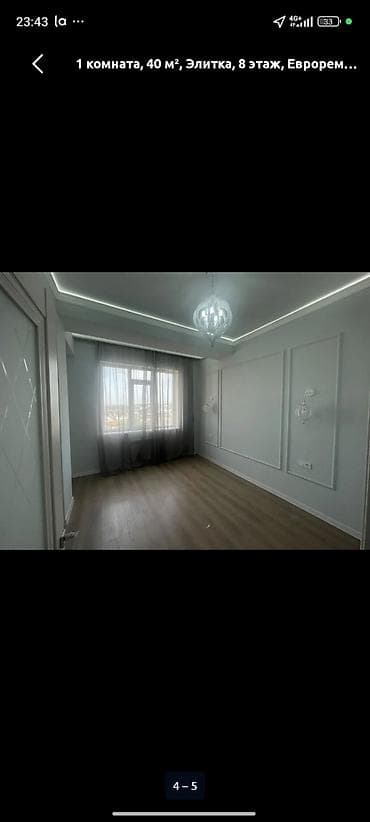 Продажа квартир: 1 комната, 40 м², Элитка, 8 этаж, Евроремонт — 5
