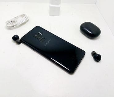 galaxy s 7: Samsung Galaxy S9 Plus, Б/у, 64 ГБ, цвет - Черный, 1 SIM, 2 SIM — 2