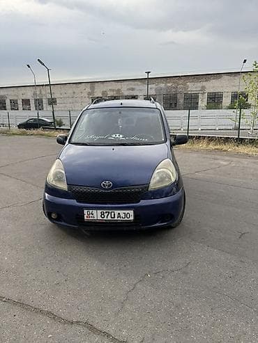 vitz platz: Toyota Yaris Verso: 2000 г., 1.3 л, Механика, Бензин, Минивэн — 2