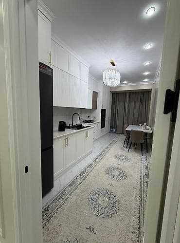 osh flat: 2 комнаты, 80 м², Элитка, 6 этаж, Дизайнерский ремонт — 6