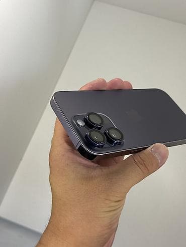 Техника и электроника: IPhone 14 Pro, Б/у, 256 ГБ, Deep Purple, 85 % — 9