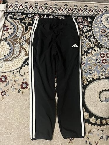 Эркектер кийими: Эркектердин спорттук костюму, L, Adidas, Жаңы, түсү - Кара, Өзү алып кетүү — 2