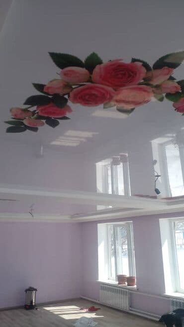 Дизайн, проектирование: Натяжной потолок Глянцевое, Матовое, 3D потолки Гарантия, Бесплатная консультация, Бесплатный замер — 14