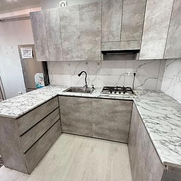 osh flat: 2 комнаты, 60 м², Кара-Жыгач ж/м Элитка, 9 этаж, Евроремонт — 3
