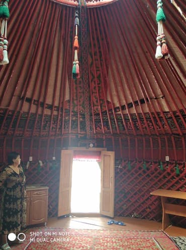 продаю в связи с переездом: Этно юрта! Одна из больших и древнейших юрт в КР! деревянный фундамент — 2