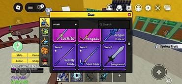 Сулуулук жана ден соолук: Продажа аккаунта Blox Fruits (Roblox) Основное: - Уровень: 2800 - — 5