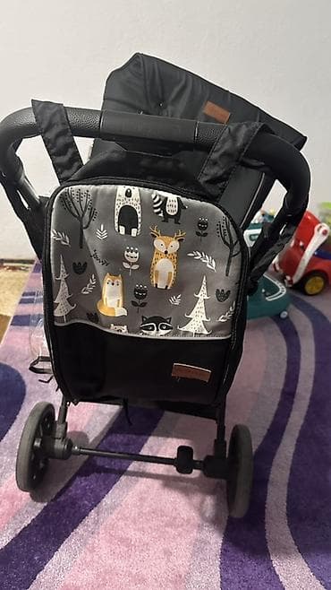 стрит дека: Детская прогулочная коляска Ining Baby - Легкая и маневренная — 6