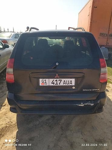 Mitsubishi Space Star: 2001 г., 1.6 л, Ручные, Хэтчбэк