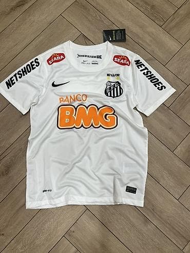 футболка роналду все клубы: Мужская футболка, S, Nike, Новый, цвет - Белый — 1