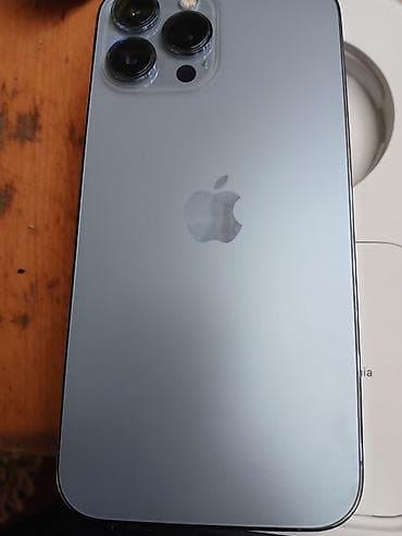 galaxy a52: IPhone 13 Pro Max, 128 ГБ, Sierra Blue, Коробка — 6
