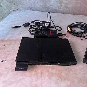 playstation 2 диск: Игровая консоль Sony PlayStation 2 Slim (PS2 Slim) — комплект — 4
