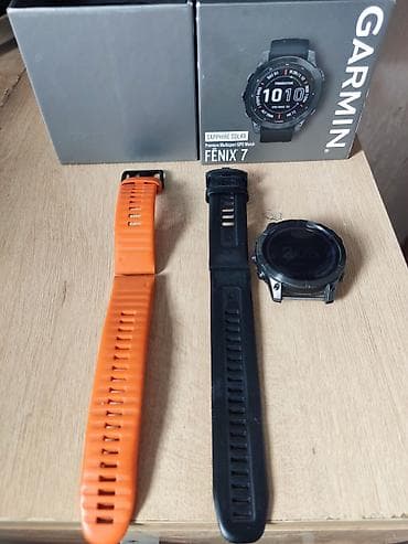 Garmin fēnix 7 Sapphire Solar — мультиспортивные GPS‑часы