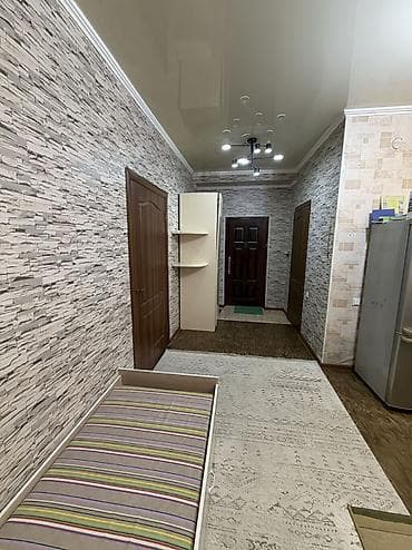 сдается квартира церковь: 1 комната, 43 м², Индивидуалка, 2 этаж, Косметический ремонт — 4