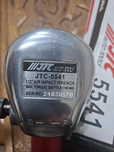 гайки: Пневматический ударный гайковерт 1/2" - Тип: Air Impact Wrench — 2