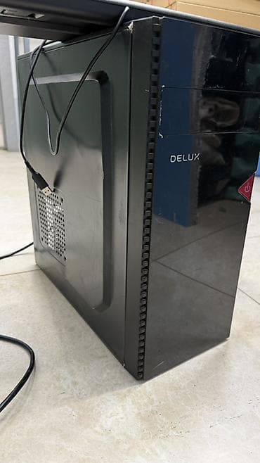 Стол компьютерлери жана комлектөөчүлөр: Системный блок Delux (Mid Tower) + проводная клавиатура Описание: - — 1