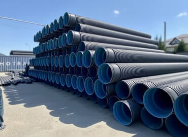 диаметр шланга: Труба для водопровода Магистральная, Материал: Пластик, Диаметр: 110 мм, Толщина стенки: 18 мм — 1