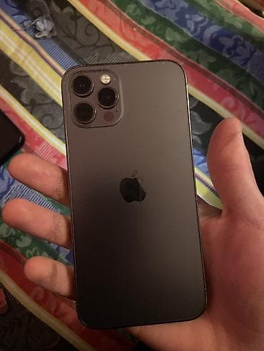 samsung galaxy tab s8: IPhone 12 Pro, Б/у, 128 ГБ, Графит, Чехол, 85 % — 1