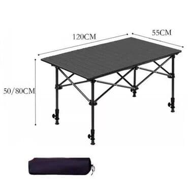 походный стол: Складной туристический стол Camping table Pro 120см x 55см Стол — 2