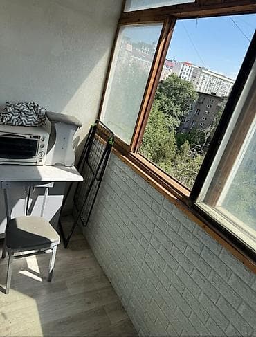 binar: 1 комната, 36 м², Кок-Жар мкр 106 серия, 5 этаж, Косметический ремонт — 2