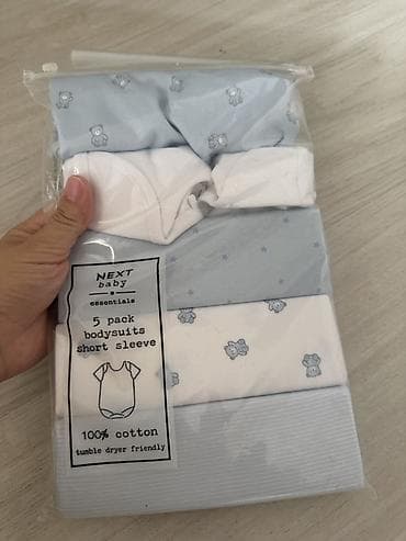 soft shell: Набор боди для малышей NEXT baby essentials - Комплект: 5 штук - Тип — 3