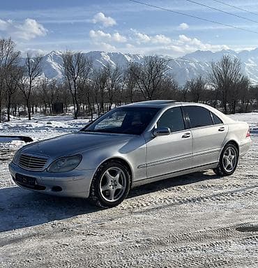 электро авто бишкек: Mercedes-Benz S-Class: 2000 г., 5 л, Типтроник, Бензин, Седан — 2