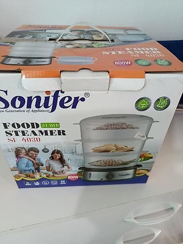 iphone 10plus: Пароварка Sonifer SF-4030 - Мощность: 800 Вт - Конструкция: 3 яруса — 1