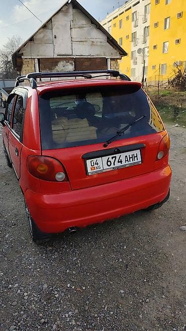 Унаа сатуу: Daewoo Matiz: 2000 г., 0.8 л, Кол менен иштөөчү, Бензин, Хетчбек — 4