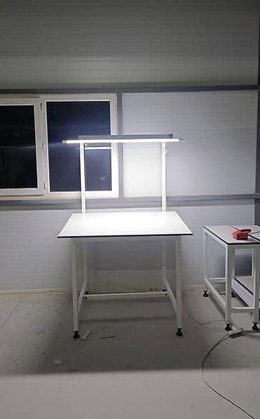 Для кафе, ресторанов: Швейное оборудование 
Столы 
Стеллажи — 4