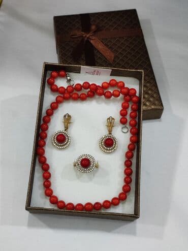 свадебные платья от производителя: Набор украшений, Проба 925, Женские, Новый — 1