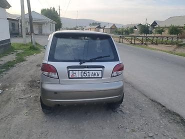 даево матиз 1: Daewoo Matiz: 2005 г., 1 л, Кол менен иштөөчү, Бензин, Хетчбек — 7