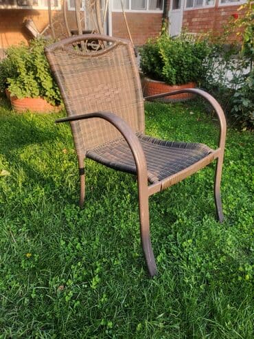 кресло садовая мебель: Садовый стул Ротанг, Самовывоз — 1