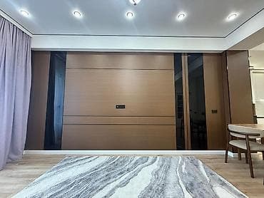 osh flat: 2 комнаты, 64 м², Асанбай мкр Элитка, 11 этаж, Дизайнерский ремонт — 6