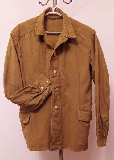 брендовые мужские спортивные костюмы из турции: Мужской джакет / "гимнастёрка" / ветровка, хлопок, примерно — 5