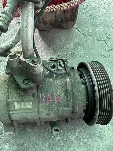 копрессор кондиционера: Компрессор Honda 2002 г., Б/у, Оригинал, Япония — 2