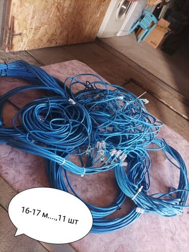 монитор новый: Продаю сетевые кабеля состояние почти новые размеры указаны на фото — 4