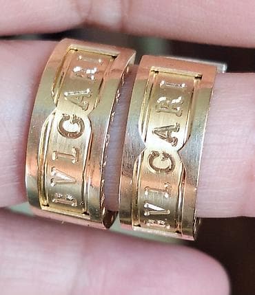 roma: Серьги-клипсы BVLGARI из желтого золота - Дизайн: культовая — 1