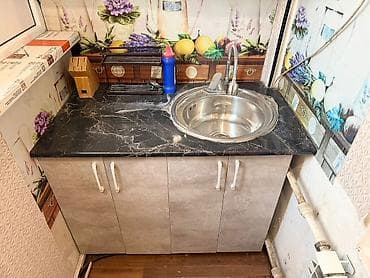 o store: Кухонный гарнитур, Б/у, цвет - Серый, Самовывоз — 5