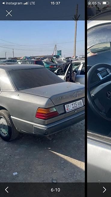 bazar kg: Mercedes-Benz W124: 1988 г., 2 л, Механика, Бензин, Седан — 4