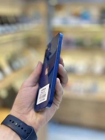 iphone 12 бу купить: IPhone 12, Б/у, 128 ГБ, Синий, Зарядное устройство, Защитное стекло, Чехол, В рассрочку, 84 % — 6