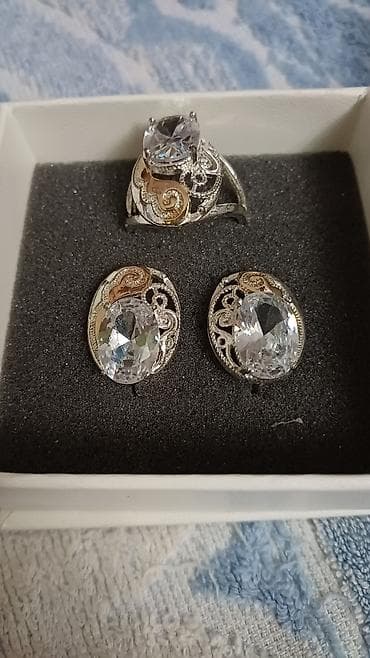 железо бу: Набор украшений, Проба 925, Женские, Новый — 4