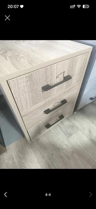 офисная тумба: Офисная тумба, ЛДСП, цвет - Оранжевый — 4