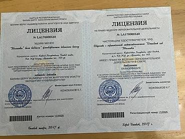 балон детские: Лицензия в садик .ОСОО 3800$ Большая горка 4м и 3м площадка 4м 55000 — 5