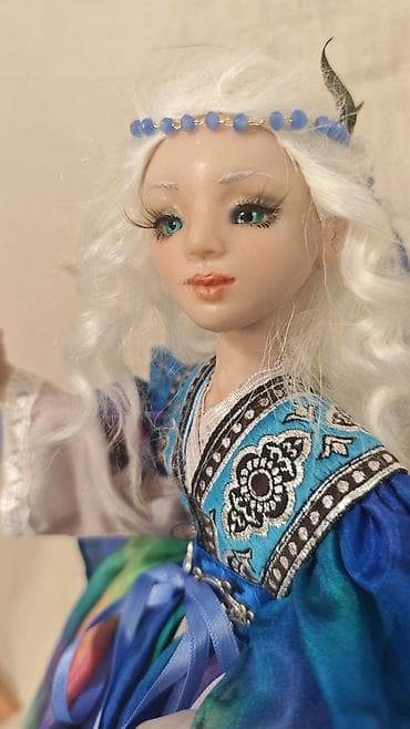 Другой декор и предметы интерьера: Коллекционная авторская кукла-фэнтези (эльф) - Ручная работа. Кукла — 2