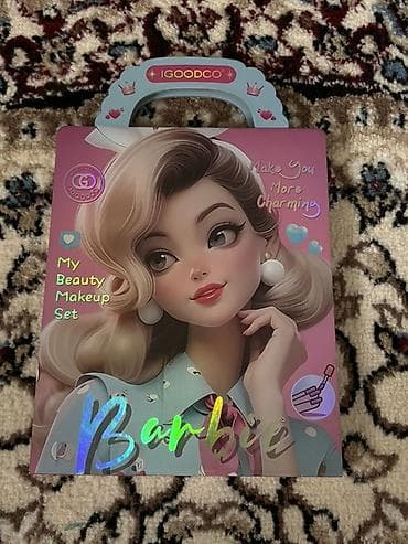 косметичку: Детский набор косметики «My Beauty Makeup Set» Barbie (IGOODCO) Яркий — 1