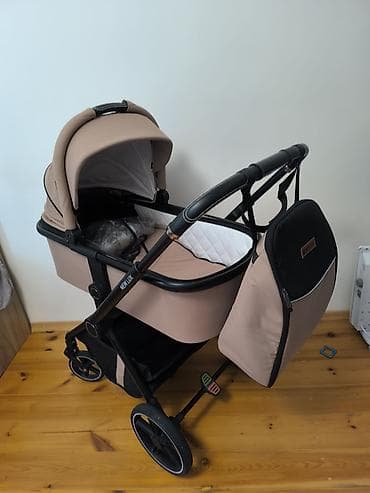 бала: Балдар арабасы, Башка бренд, түсү - Күрөң, Колдонулган, Өзү алып кетүү — 6