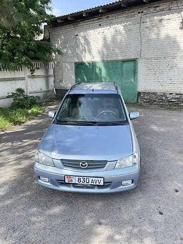 бар авто: Mazda Demio: 2001 г., 1.3 л, Кол менен иштөөчү, Бензин, Хетчбек — 2