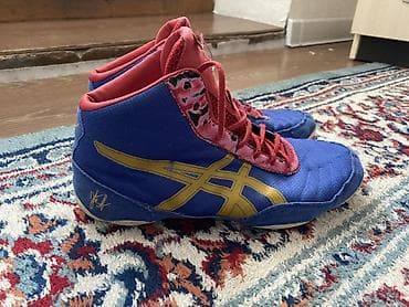 красотка мужской: Мужские кроссовки, 40.5, Asics, Б/у, цвет - Синий — 4